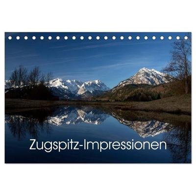 Zugspitz-Impressionen (Tischkalender 2027 DIN A5 quer), CALVENDO Monatskalender