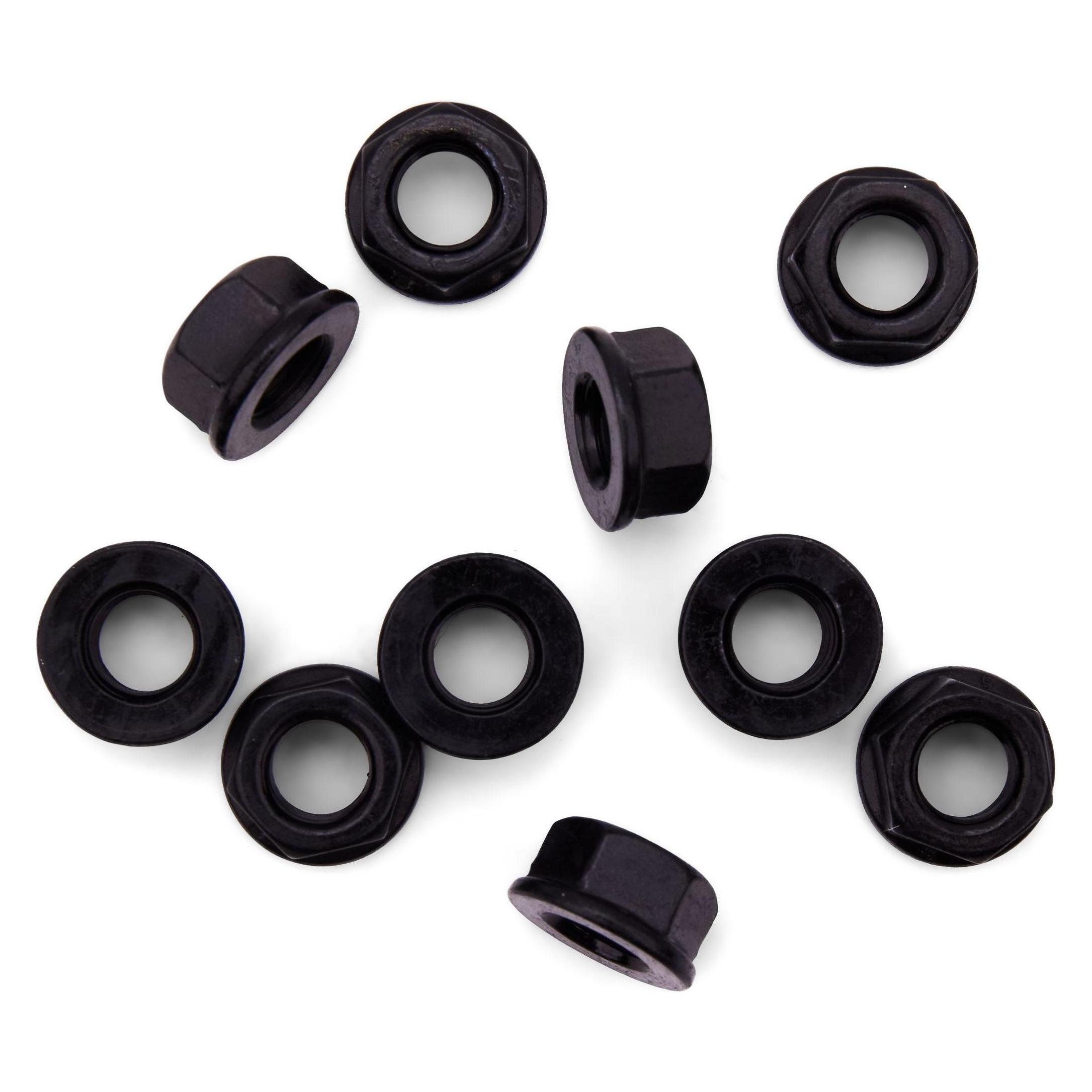 Fox Kit: Fastener, Custom: M8x1.0 Fine Thread Flanged Nut, 10 pcs. FK (58891782)