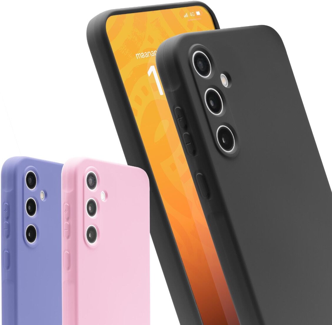 OPPO Find X9 Hupsis Pehmykkä Suojakuori, Vaaleanpunainen