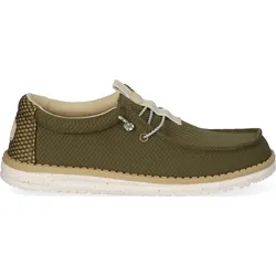 Hey Dude Unisex Wally Mesh Neutrals Freizeitschuh - 45 - Winter Green/Multi