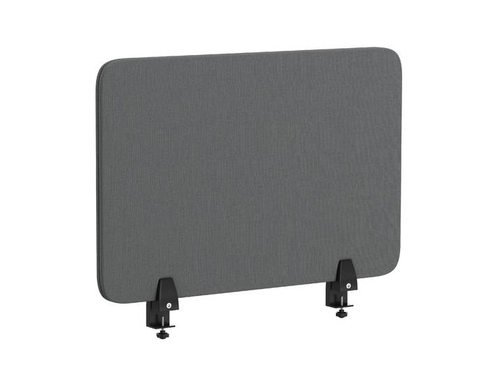 Schreibtisch Trennwand 60 x 40 cm grau
