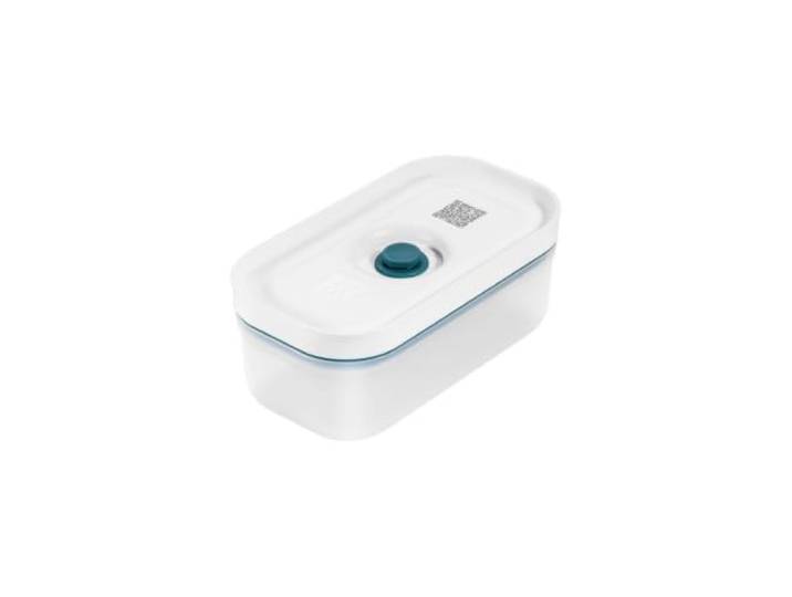 ZWILLING FRESH & SAVE Boîte sous Vide en Verre\, Taille S\, Bleu Avec couvercle sous vide\, pour conserver les aliments sous vide