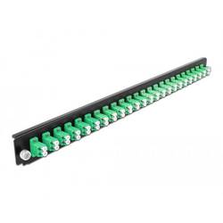 Delock 43358 LWL-Frontblende Glasfaser 1 HE