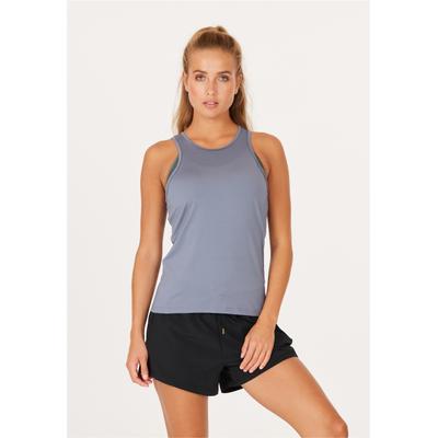Tanktop ATHLECIA "Almi", Damen, Gr. 42, grau, 88% Polyester, 12% Elasthan, unifarben, normal, Rundhals, Tops Tanktop, in atmungsaktiver Qualität