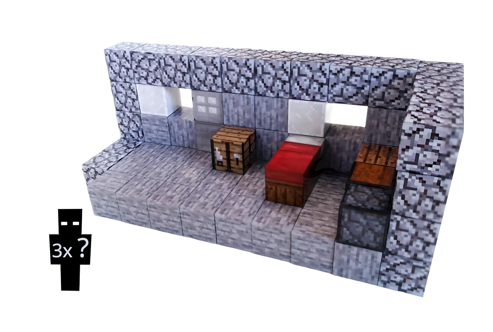 Toybit Magnetische Minecraft Bouwset Creatieve Ruimte met 83 onderdelen