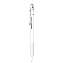Rotring, Bleistift, 600 Feinminenstift metallic-perlweiss 0,5 mm (0.50 mm, HB, 12x)