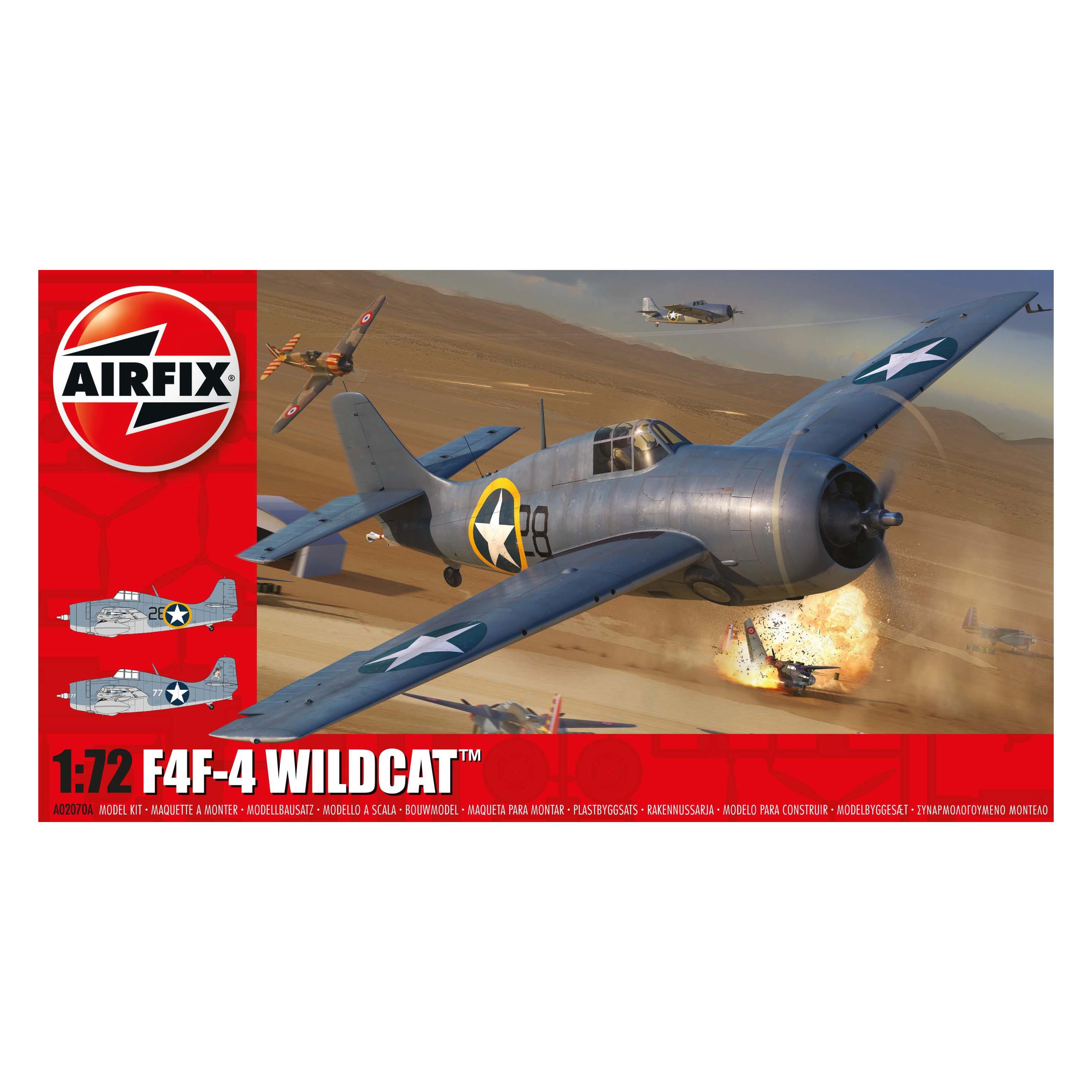 Airfix Grumman F4F-4 Wildcat (A02070A)