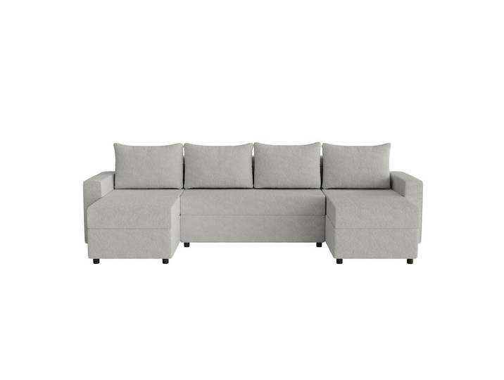 Fedve Wohnlandschaft Goka U mit Schlaffunktion, Grau, U-Form,L-Form, 298x72x146 cm, Wohnzimmer, Sofas & Couches, Wohnlandschaften, Wohnlandschaften in U-Form