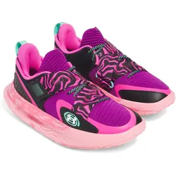 UNDER ARMOUR FUTR X 4 Basketballschuhe 514 - andromeda purple/black/comet green 40.5