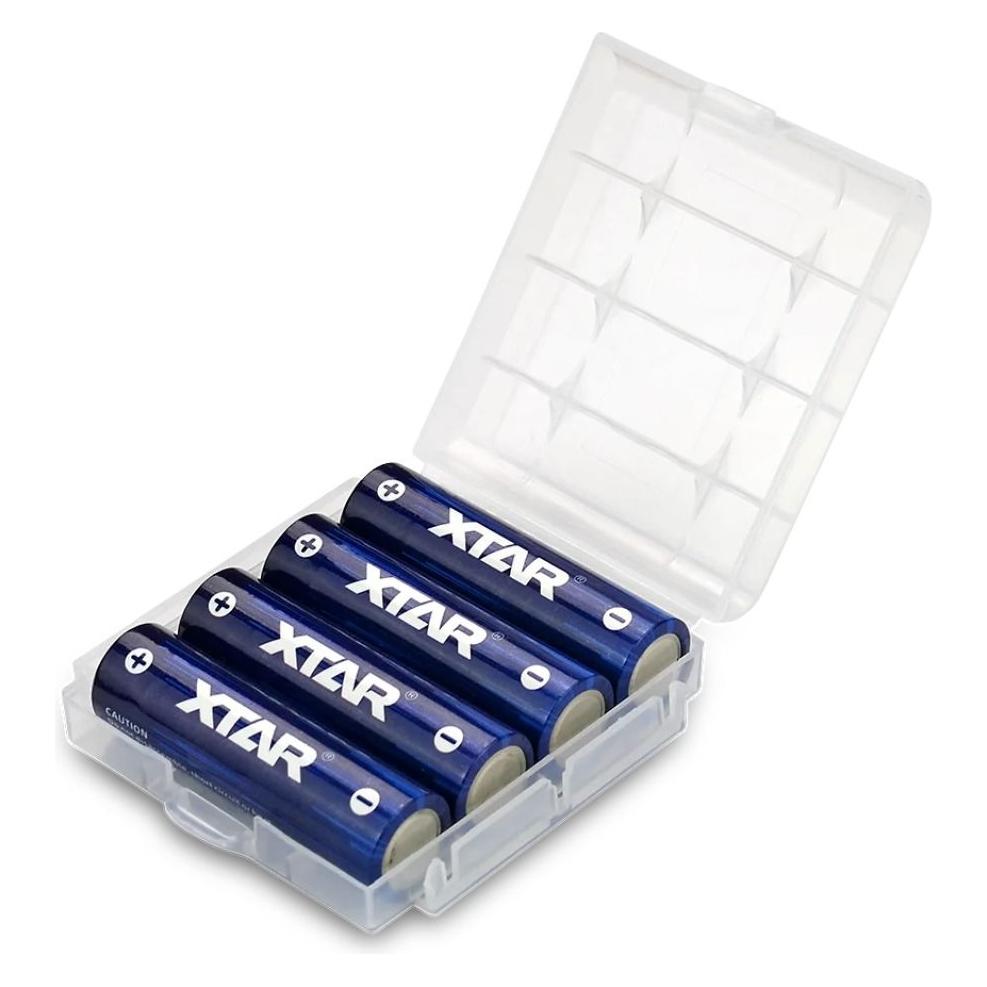 Xtar Wiederaufladbare Batterien R06 / AA (4 Stk., AA, 2500 mAh) (AA 1,5V 2500mAh)