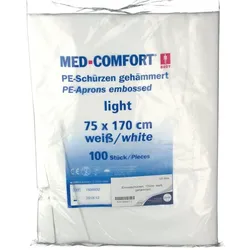 Einmal Schuerzen PE 170 cm weiss