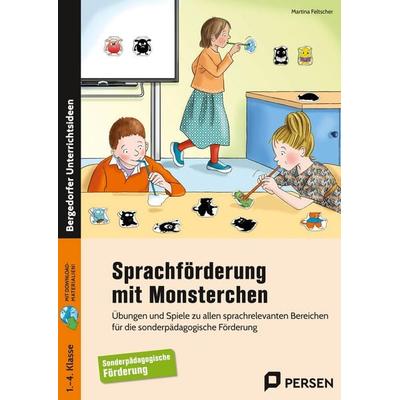 Sprachförderung mit Monsterchen, Set von Martina Feltscher, Persen Verlag in der AAP Lehrerwelt GmbH, 978-3-403-21267-6