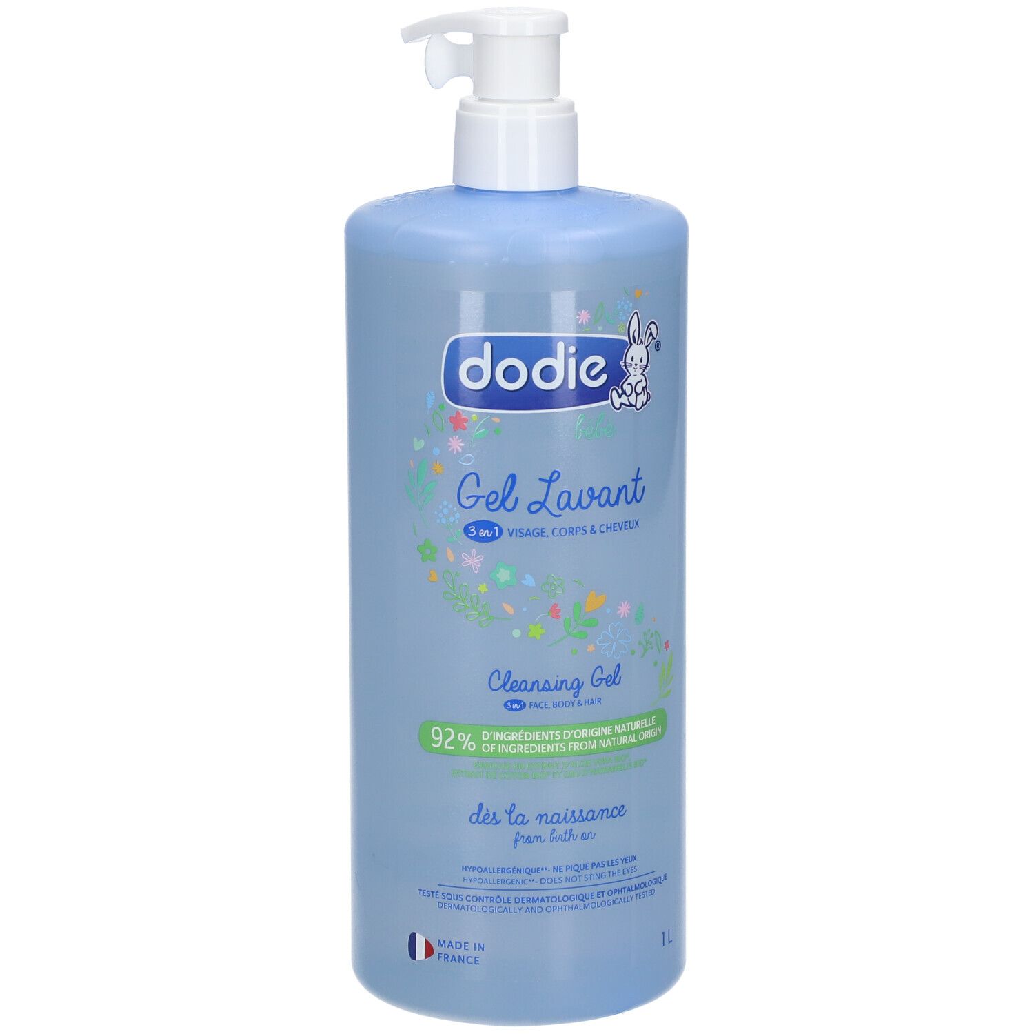 Dodie 3-in-1 Reinigingsgel 1l 1 l Reinigungsmittel