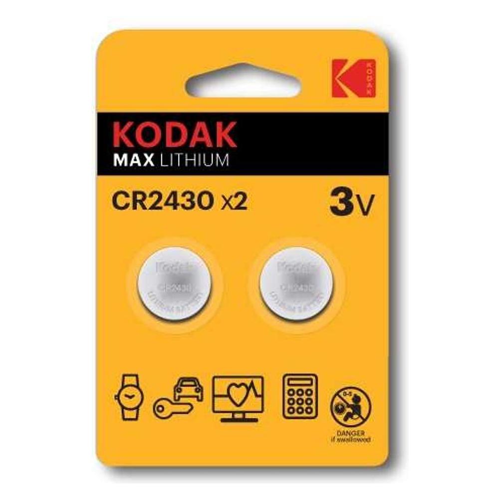 Kodak CR2430 Single-use battery Lithium - Batterie (2 Stk., CR2430, 280 mAh) (30417755)