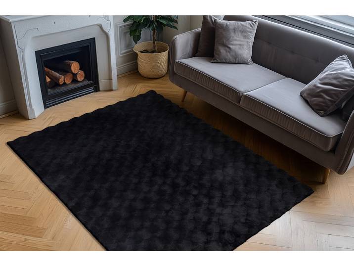 Hochflorteppich Royal Glow 825 160 x 230cm Grau/Anthrazit