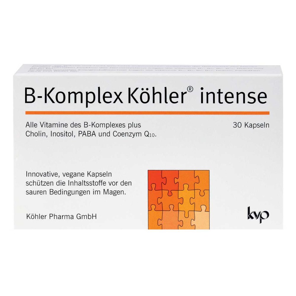 Köhler Pharma GmbH B-komplex Köhler intense Kapseln 15023662