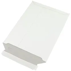 Transpak, Versandtasche + Luftpolstertasche, Versandtasche Masse 240x315mm A4 Gewicht 450g/qm Vollpappe weiss SK LxBmm (100 Stk.)