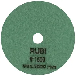 RUBI Trocken-Polierscheiben / Körnung 50 - 3000 - K 1500