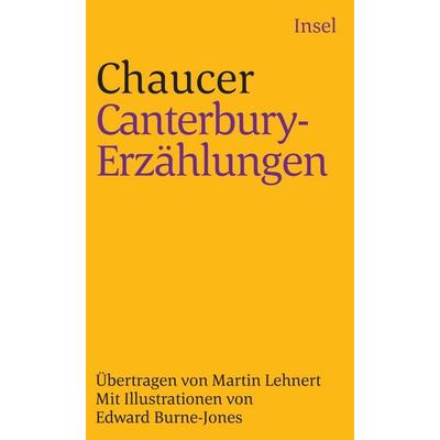 Die Canterbury-Erzählungen, Taschenbuch von Geoffrey Chaucer, Insel, 978-3-458-32706-6