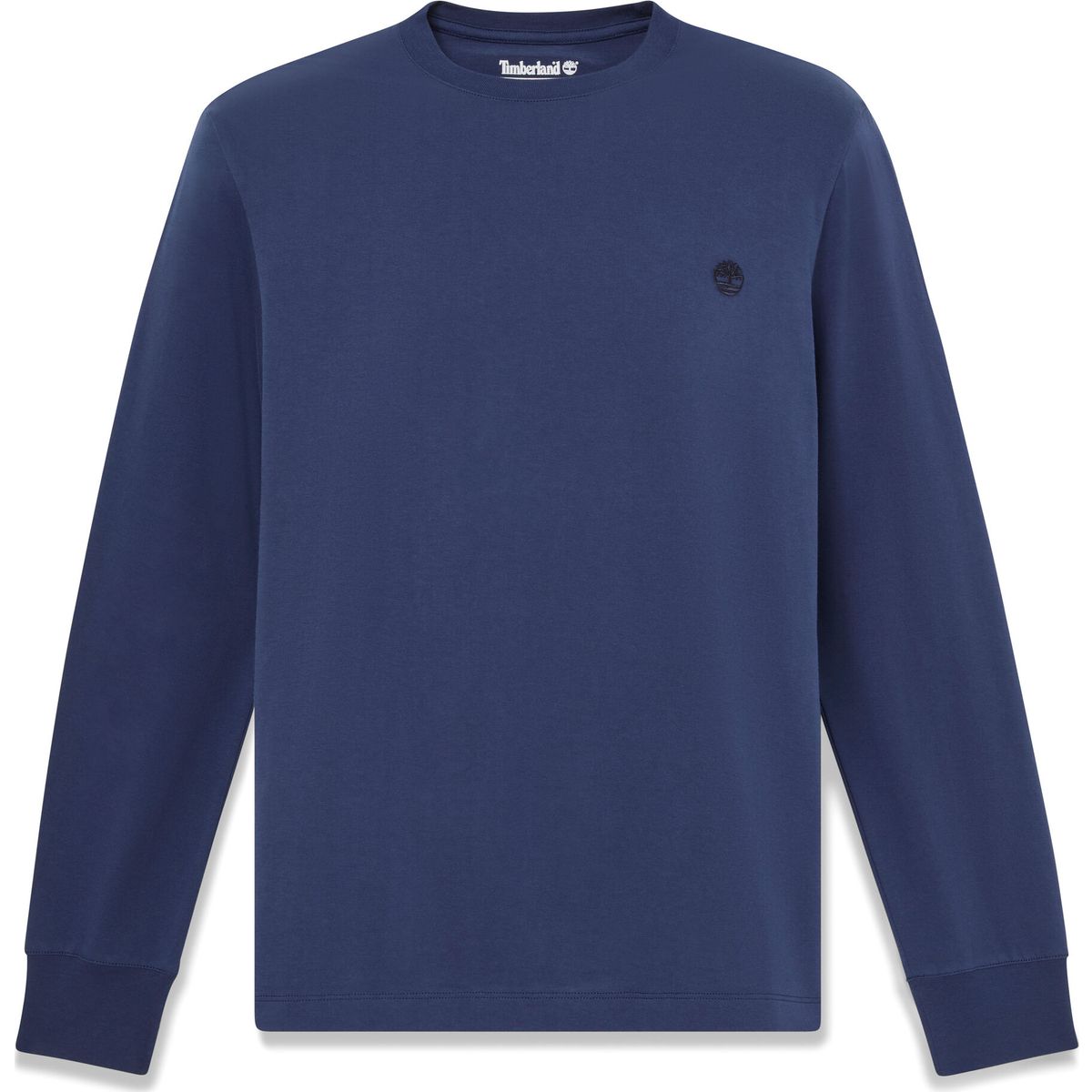Timberland Mens Tree Embroidered LS Tee (slim) naval academy S TBC0YHBTAIH1-S