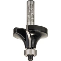 PRO Wood Abrundfräser, Radius 12mm Schaft Ø 8mm, zweischneidig, Anlaufkugellager