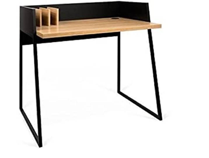 Symbiosis Volga Bureau\, Noir et Chêne 90x60x88 cm