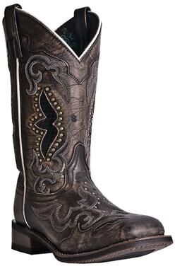 Laredo Spellbound - Womens 7 Black Boot Medium