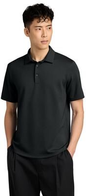 Mercer+Mettle MM1040 Lite Spacer Polo Shirt in Deep Black size XS   Polyester Blend