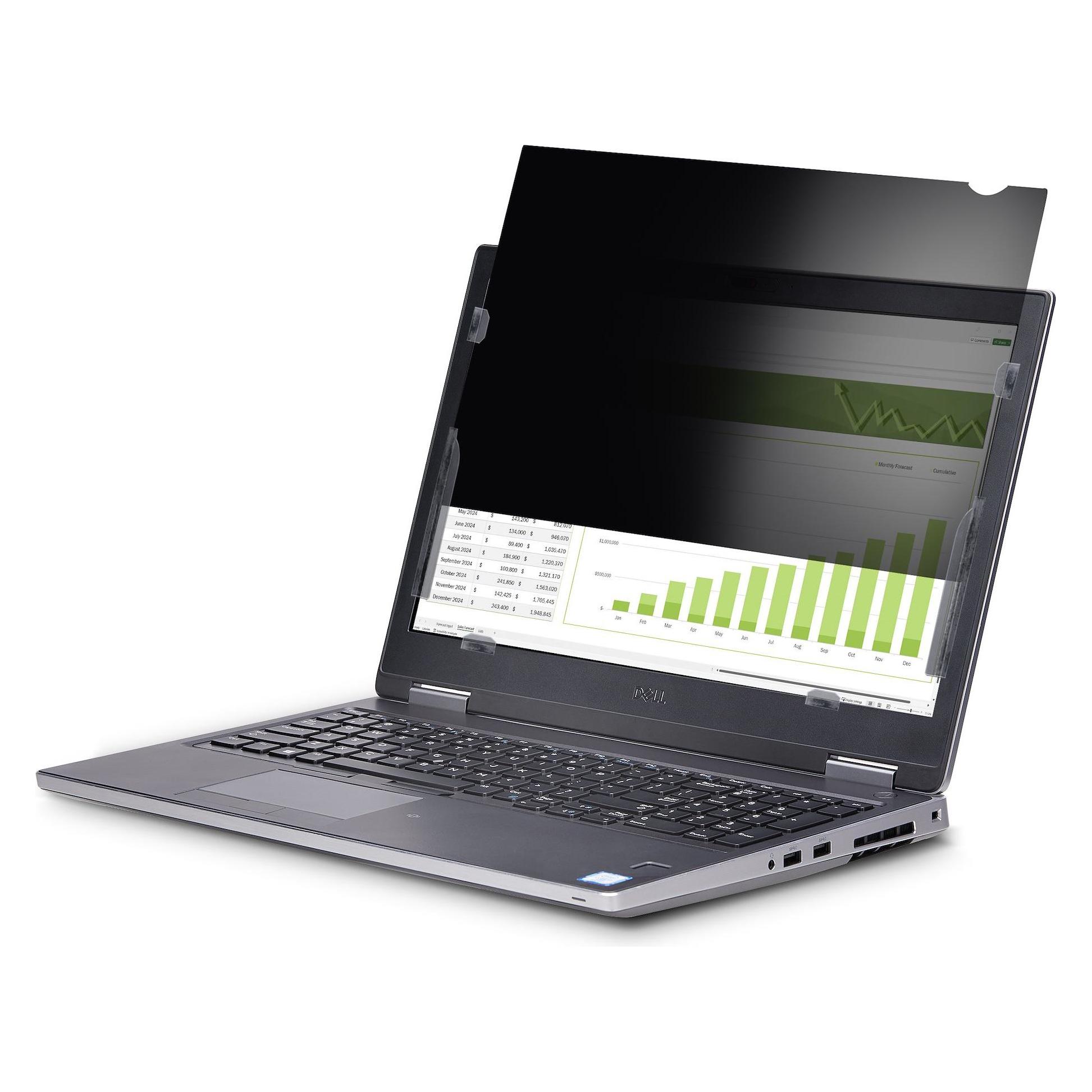 StarTech com 16LT6-PRIVACY-SCREEN, 40,6 cm (16"), 16:10, Laptop, Rahmenloser Blickschutzfilter (16", 16:10) (16LT6-PRIVACY-SCREEN)