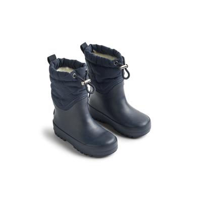 Winterstiefel WHEAT "WHEAT Thermo Snowboot Drizzle", Damen, Gr. 22, blau (navy), Polyester, unifarben, Schuhe Winterstiefel