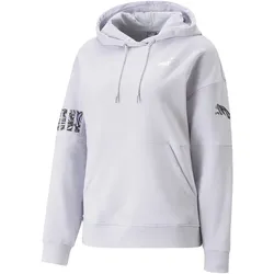 PUMA Power Nova Shine Colorblock Hoodie Damen 68 - spring lavender L