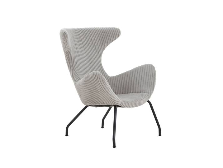 SalesFever Relaxsessel Grau Texturstoff