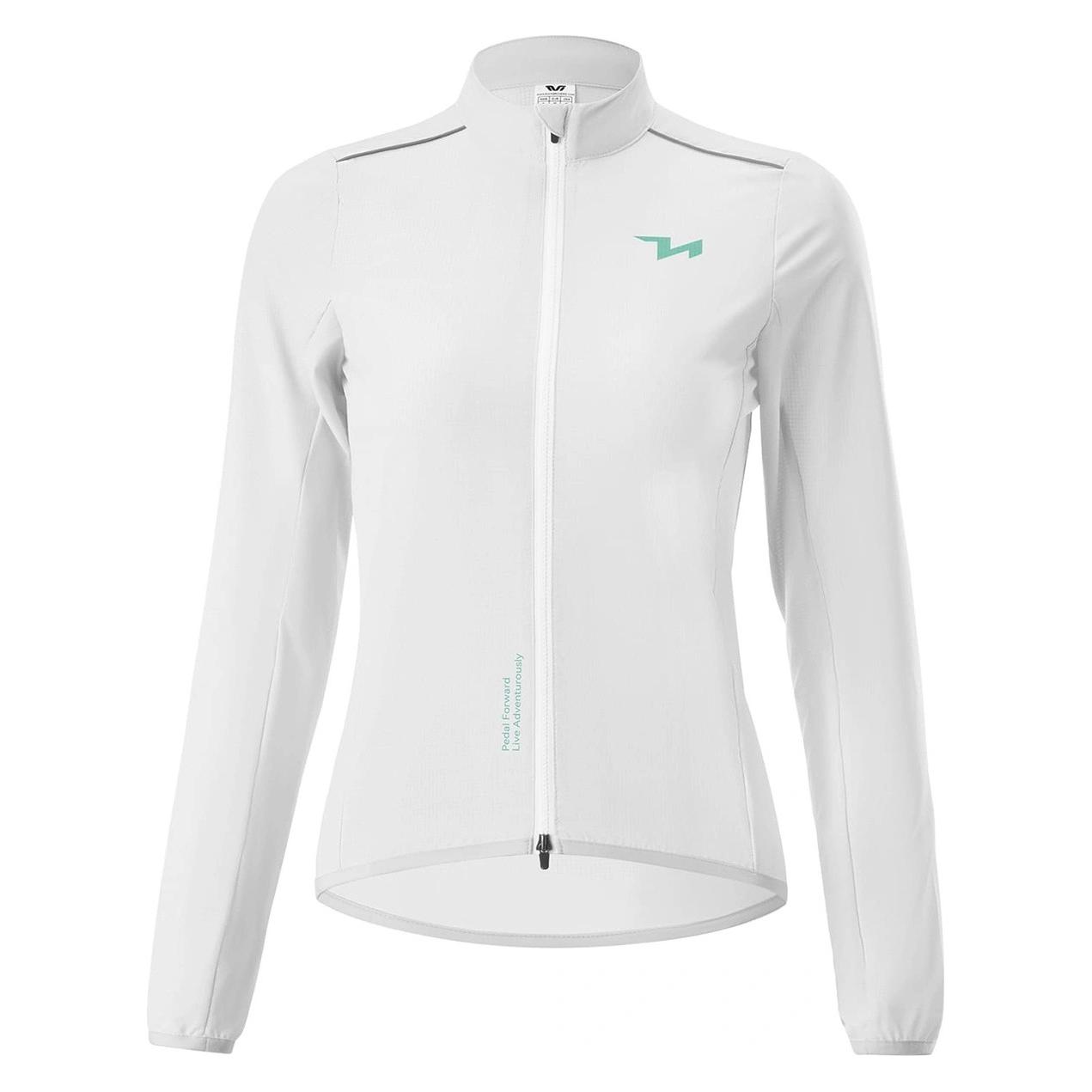 Rockbros YPW069 TVI M Damen-Radjacke - Weiss (M) (ROCKBROS)