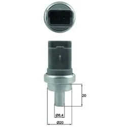 Sensor Kühlmitteltemperatur MAHLE TSE 18 für Peugeot Citroën Fiat 306 Break