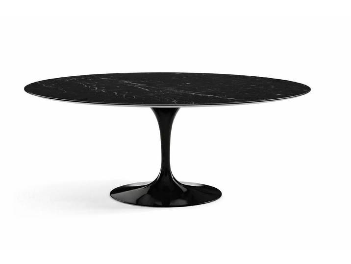 JVmoebel Esstisch Esszimmer Schwarz Rund Design Tisch Luxus Möbel Modern Sofort (1-St), Made in Europa
