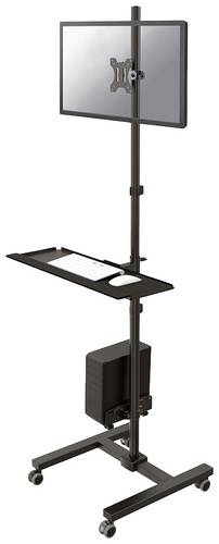 Neomounts FPMA-MOBILE1700 PC-/Monitor-Rollwagen 1 Display(s) 25,4cm (10 ) - 81,3cm (32 ) Schwarz Schwenkbar, Rotierbar, Neigbar