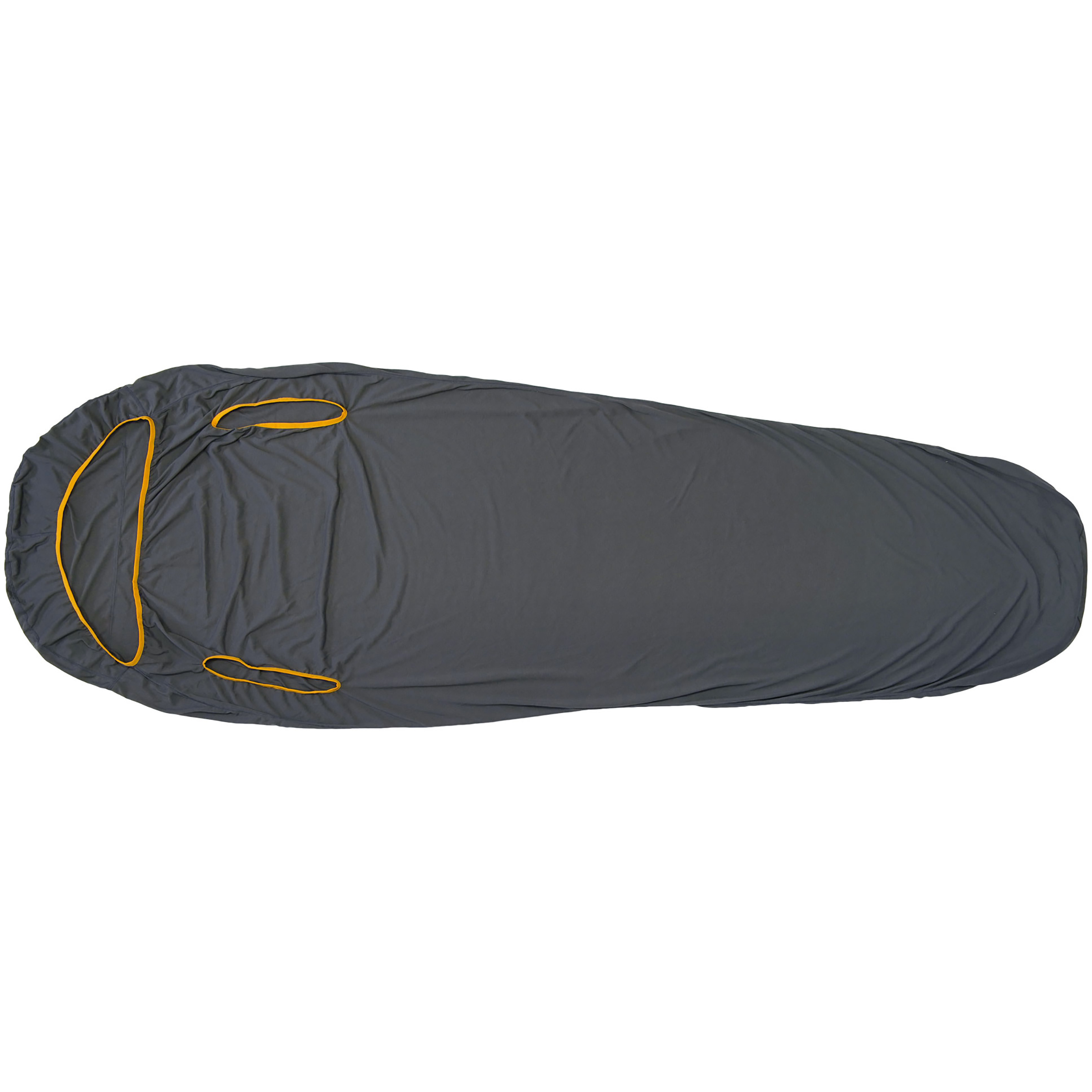Warmpeace Thermolite Mummy Liner Hüttenschlafsäcke & Inlets grau Größe 180CM Camping Klein verpackbar