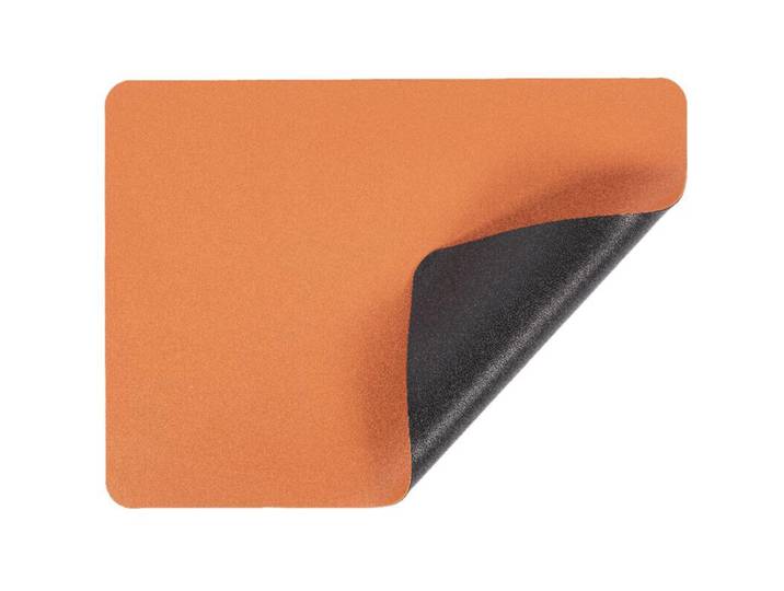 ZICZAC Tischset Tramontana schwarz/orange Polyvinylchlorid Rechteckig B 32 cm