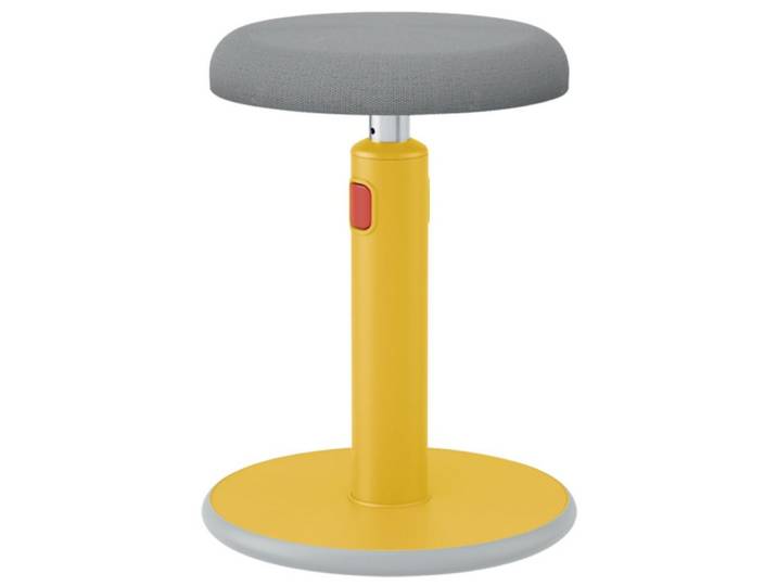 LEITZ Hocker Leitz Sitz-Steh-Stuhl Ergo Cosy Gelb 65180019