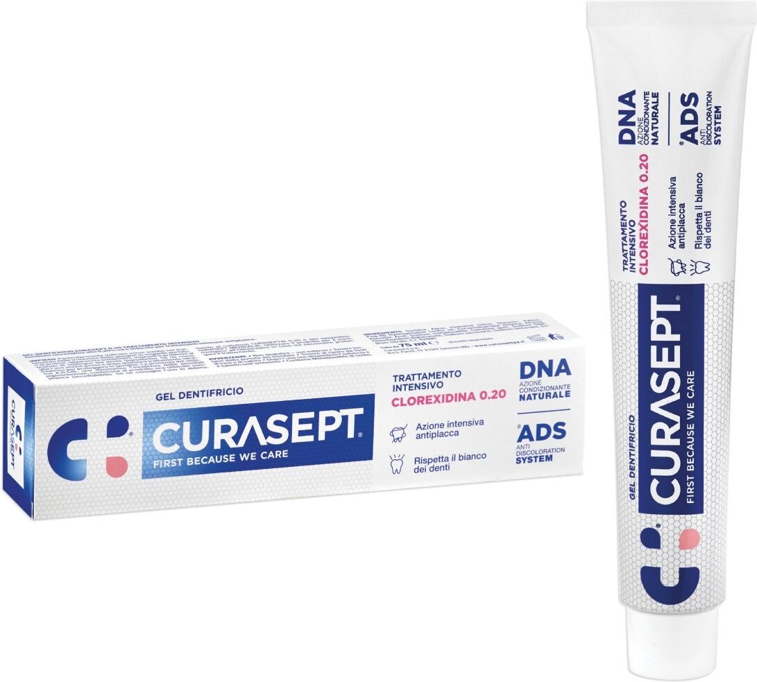 Curasept dentifricio 0,20 1 tubo 75ml ADS + DNA