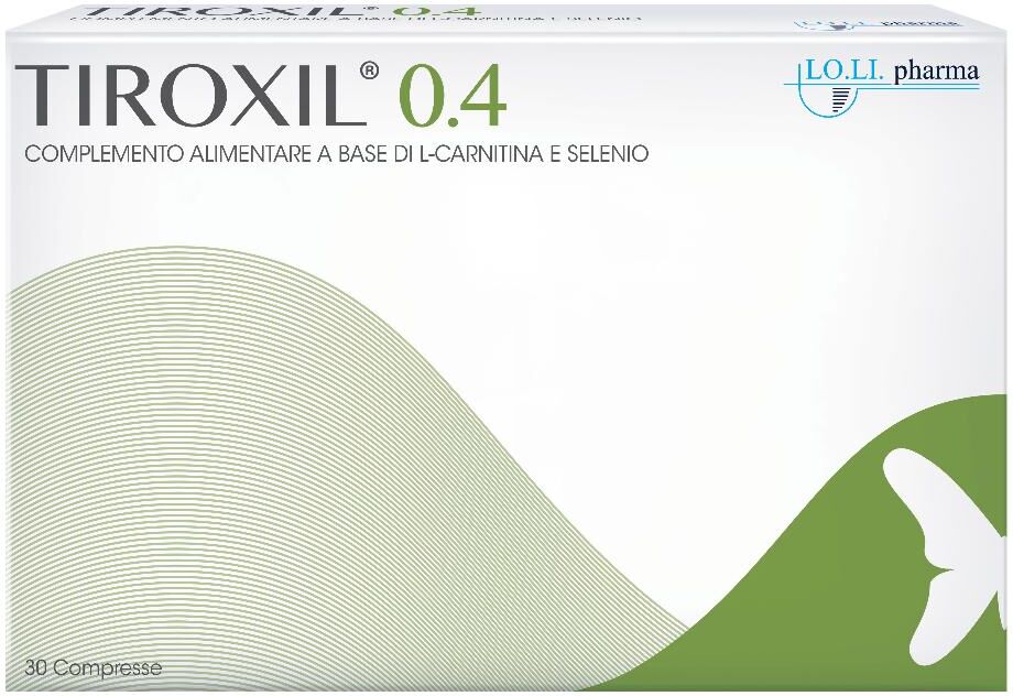 LO.LI.PHARMA Srl Tiroxil 0.4, 30 compresse
