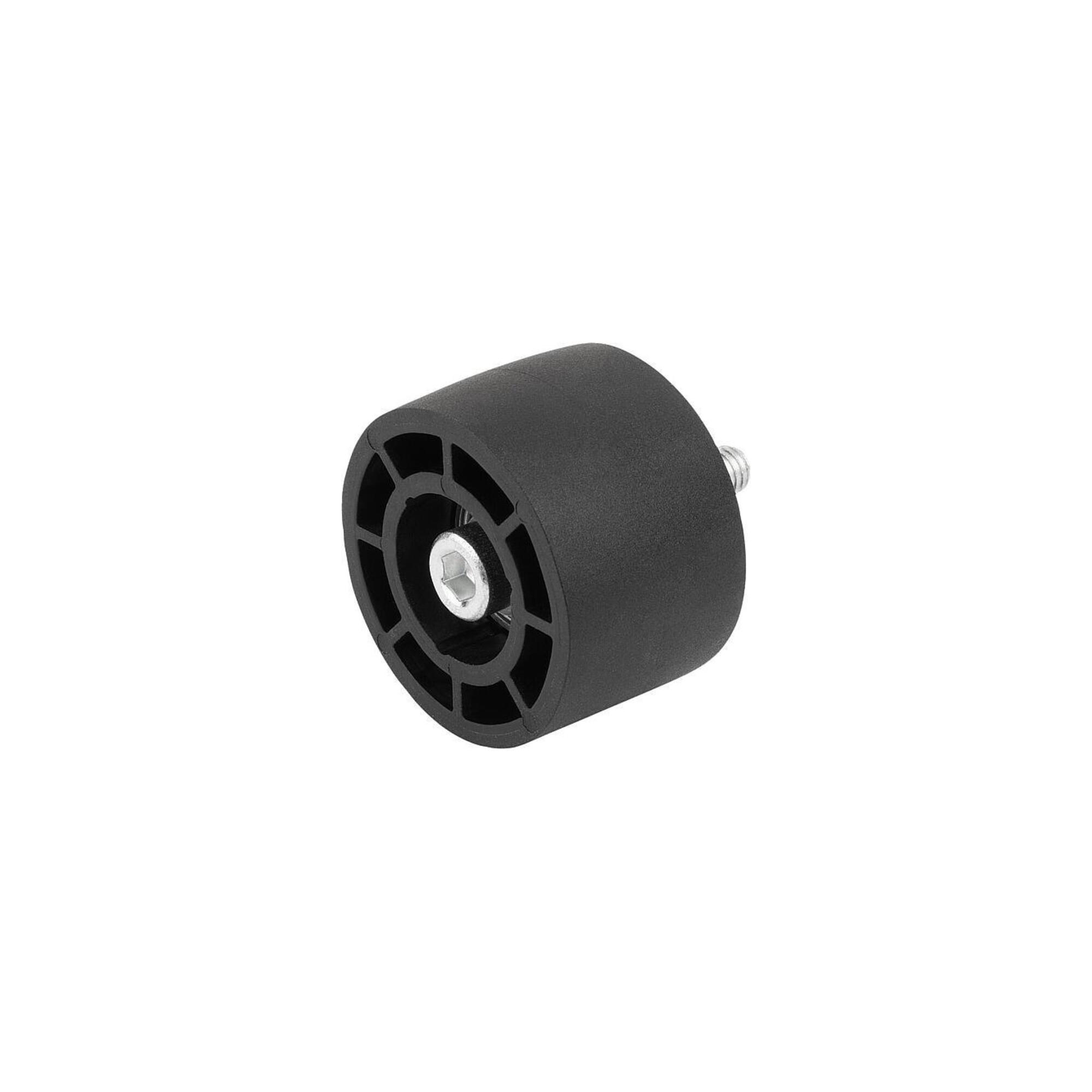 KIPP Rolle mit Kugellager Ø30 Kunststoff schwarz (K2007.30)
