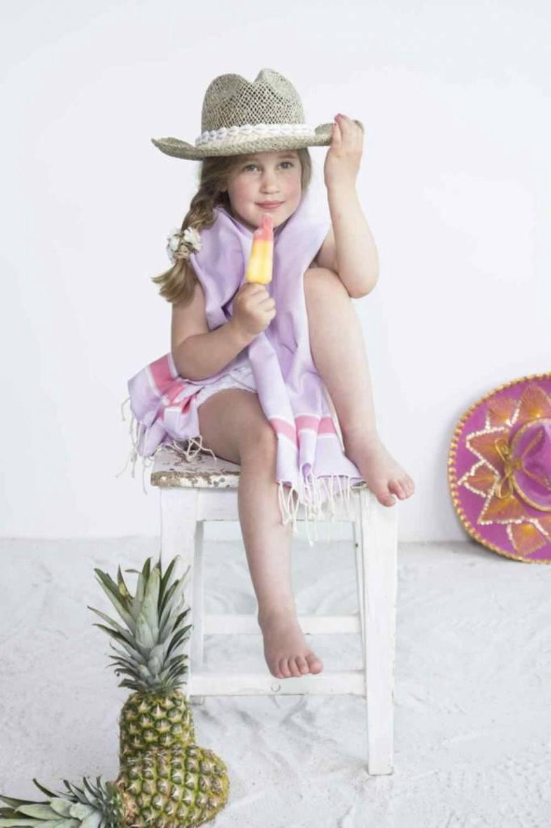 Call it fouta Kids Hamamdoek Lilas Pink 140 x 70 cm