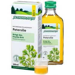 Schoenenberger Naturreiner Pflanzensaft Petersilie 200 ml