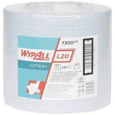Wischtuch WYPALL L20 7300 L380xB235ca.mm blau 2-lagig 500 Tü./Rl.