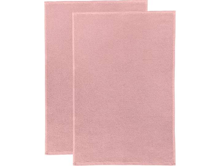 Erwin Müller Reinigungstuch, Putztuch, Multifunktionstuch 2er-Pack altrosé Größe 50x70 cm - saugstark, zum Putzen oder Staubwischen, robust und langlebig, mit Frottierseite