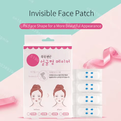 Inspire Picks Invisible V Line Face Lifting Tape Breathable Slimming & Chin Lift Stickers (40pcs) 1 Box