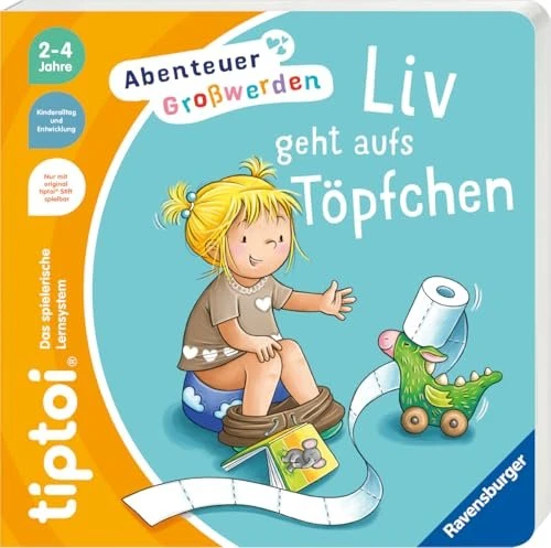Ravensburger tiptoi Abenteuer Großwerden: Liv geht aufs Töpfchen
