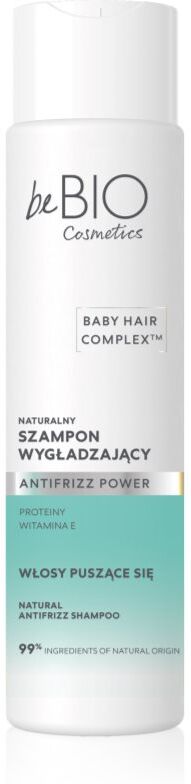 beBIO Baby Hair Complex Antifrizz Power shampoing lissant anti-frisottis 300 ml