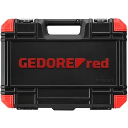 Gedore Red, Steckschlüssel + Stecknuss, red R68003075 TX-Schraubwerkzeugsatz im Koffer 75-teilig